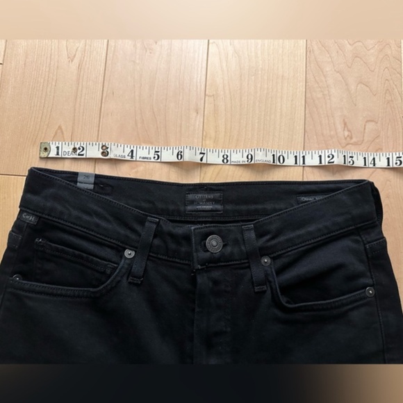 EUC- Citizens of Humanity 'Olivia' Black High Rise Slim Ankle Jeans (26) - Picture 10 of 12